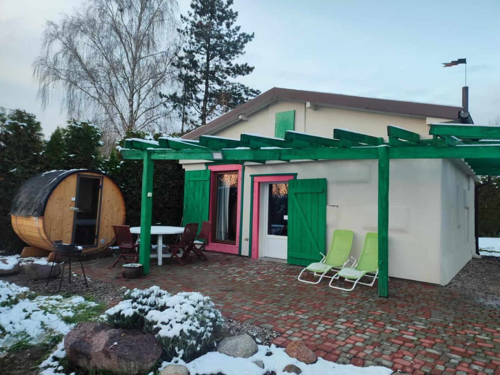 Chata Nad Wisla U Macieja Dobrzyków Esterno foto